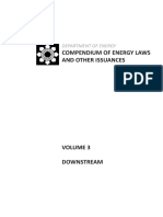 03 - DOE Compendium of Energy Laws and Other Issuances - Volume 3 - Downstream Oil Industry PDF