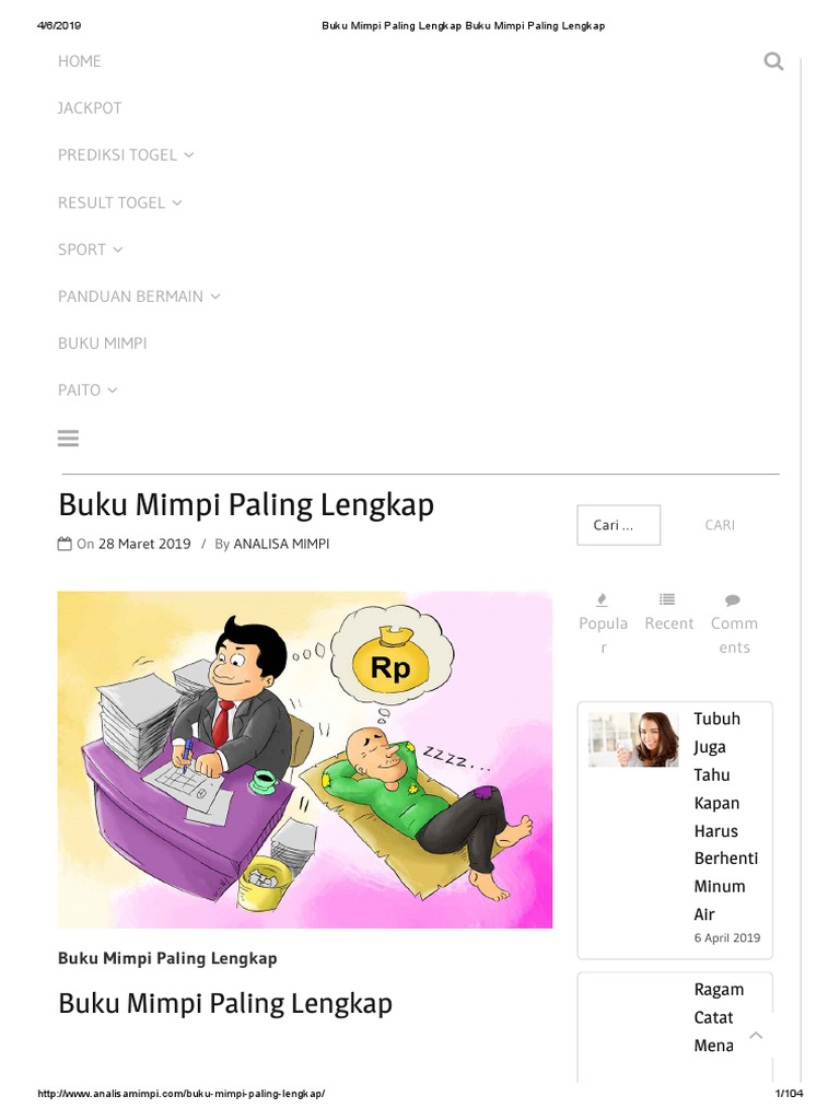 Buku Mimpi Paling Lengkap Buku Mimpi Paling Lengkap Pdf
