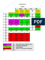 Horario Curso Básico 2 2019