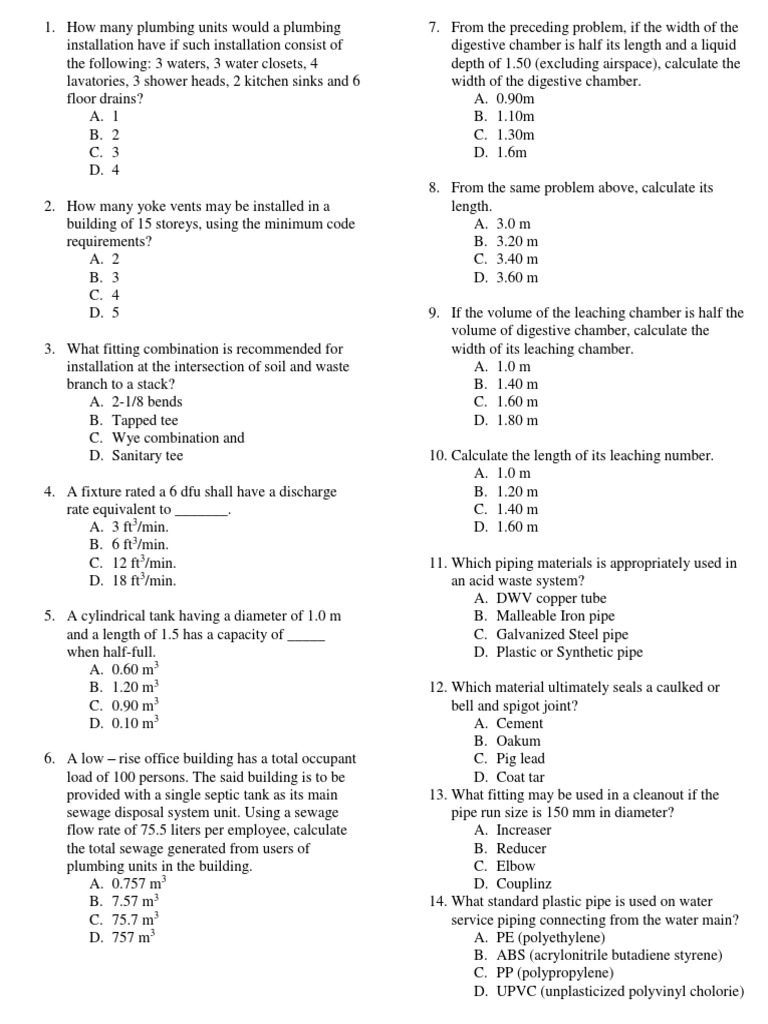 Plumbing Design, Installation and Sanitation PDF Plumbing Pipe
