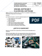 Hardware, Software y Clasificación Del Software (1)