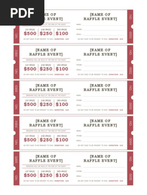 Raffle Ticket Templates 10.docx