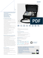 Powerful Emissions Analyzer with Radio Remote Control