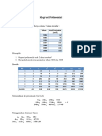 Regresi Polinomial