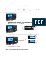 Cara Finger Print