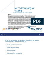 Fundamentals of Accounting For Banking Operations - T1GB Accounting 1