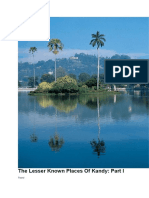 The Lesser Known Places of Kandy by Shanine Daniel