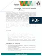 Agricultura - Ecologica Fertilizacion, Suelos y Cultivos