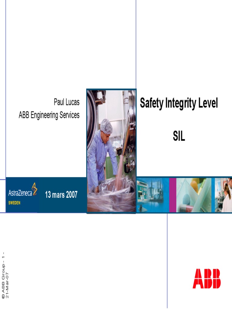 ABB +SIL+Presentation PDF | PDF | Risk | Systems Engineering