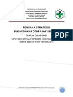 Renstra Dinas Kesehatan Kota Denpasar 2016 - 2021 (UPTD Puskesmas II Denpasar Selatan) - 493380 PDF