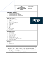 Sop Pemeliharaan Gardu Distribusi Portal