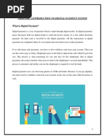 Chapter: 1 Introduction To Digital Payment System