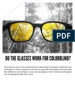 Do The Glasses Work For Colorblind?