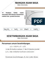 1.b. Kesetimbangan Asam Basa