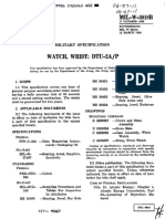 MIL-W-3818B Specifications