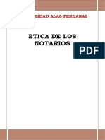 Ética de Los Notarios