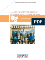 Career Exploration Lessons For Sixth and Seventh GR Ades: A Supplement To The Teacher'S Guide