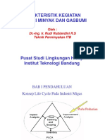 Karakteristik Kegiatan Industri Migas