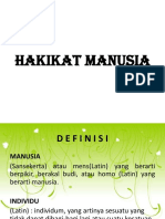 MANUSIA SEBAGAI MAKHLUK SOSIAL