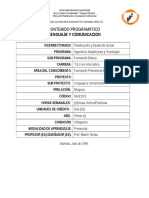 Contenido Programático de Lenguaje y Comunicación TSU en Informática UNELLEZ