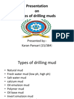 Presentation On Types of Drilling Mud