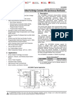 UCC28950 Green Phase-Shifted Full-Bridge Controller With Synchronous Rectification