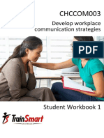 Develop Workplace Communication Strategies: CHCCOM003