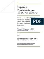 Template Laporan Instruktur Pendamping - On The Job Learning - Rev1 Undang Mulyana, S. PD., M. M