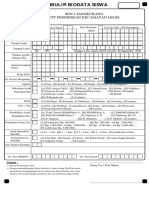 Biodata Siswa Kelas 6 Materai 6000 PDF