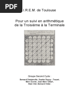 Pour Un Suivi en Arithmitique