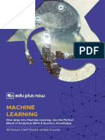 1brochure - Machine Learning PDF