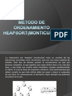 Metodo de Ordenamiento Heapsort