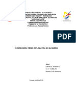 Conclusion Crisis Diplomatica PDF