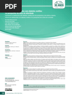 Vivência de Adolescentes Com Diabetes Mellitus