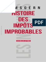 Histoire Des Impôts Improbables