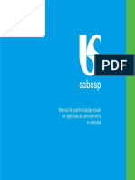 Manual Identidade Visual Sabesp PDF