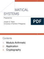 Elective 5 Mathematical Systems PDF