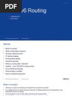 Ipv4/Ipv6 Routing: - Veerakumar M - 25-03-2019