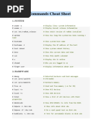 Linux Commands Cheat Sheet