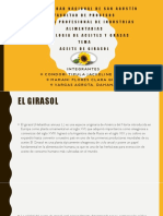 Aceite de girasol: propiedades, proceso de elaboración y parámetros de calidad