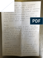 Carta de 101 internos del CIE de Aluche