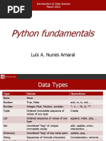 Handout Python Fundamentals