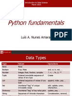 Handout Python Fundamentals