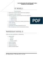 Syllabus de Minesight i,II,III