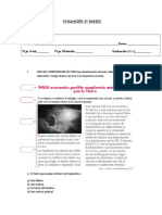 EVALUACIÒN 3º BASICO La Notica Mayo 2019