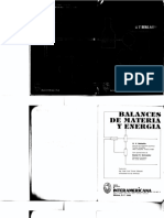 Balances de Materia y Energía PDF