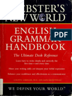 Webster S New World English Grammar Handbook PDF