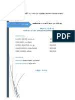 Trabajo Escalonado Análisis Estructural