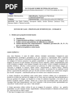 Caso clínico Comportamental