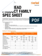 Steelhead Product Family Spec Sheet: Steelhead CX: Model Specifications